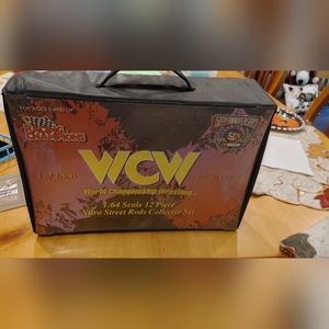 WCW Nitro Street Rods Box Set 1998 (12 piece, 1:64 scale).  RARE